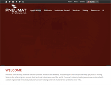Tablet Screenshot of pneumat.com